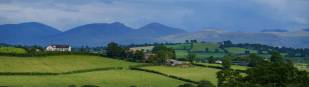 The Mourne Mountains.
