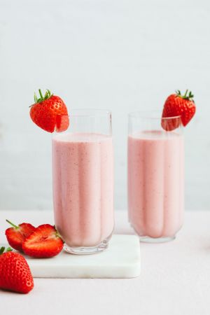 strawberry milkshake