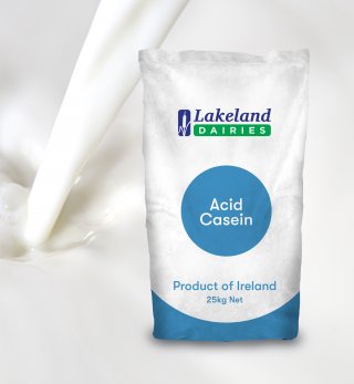 Lakeland Dairies Acid Casein 25kg bag