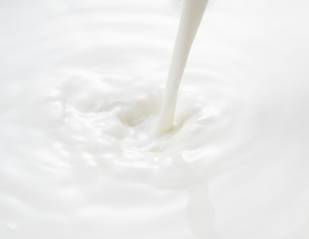 Milk being poured