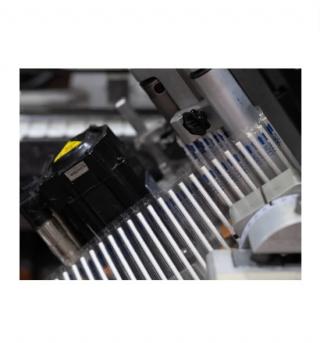 VIVA milk straws on machine