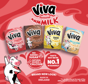Viva Flavoured Milk range.