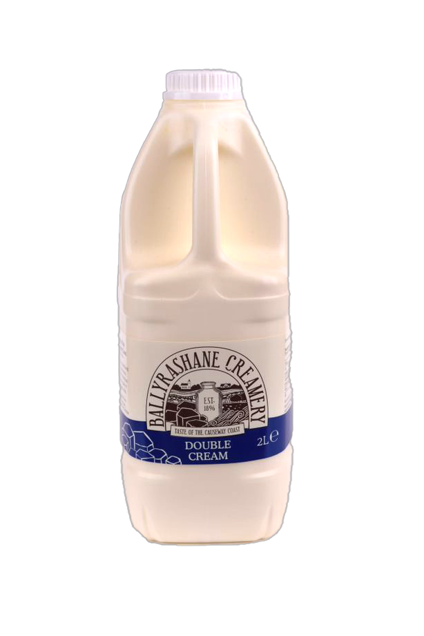 2L carton of Ballyrashane creamery cream