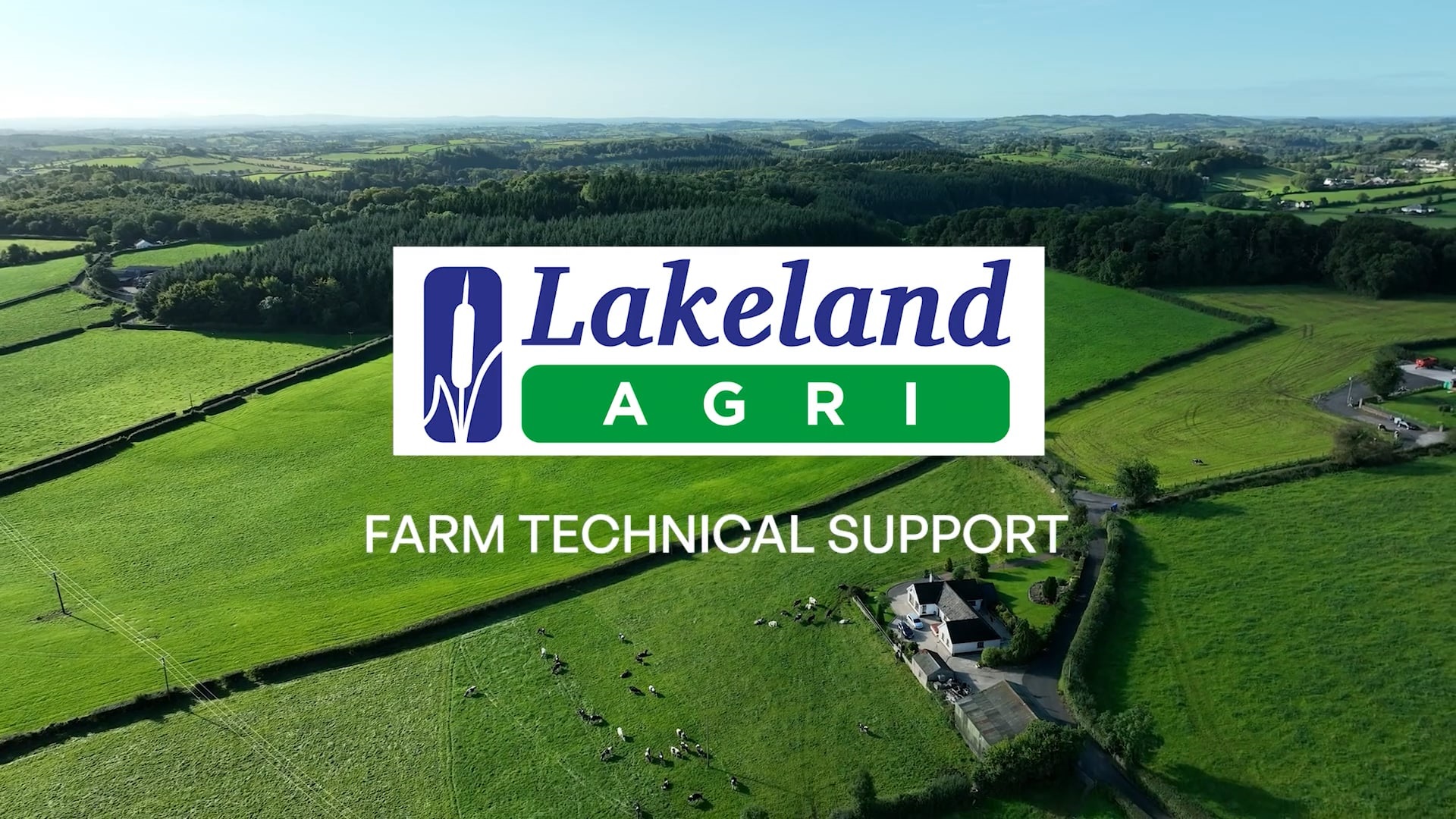 Lakeland Dairies Farm Technical Support Thumbnail. Pictured are rolling green hills.