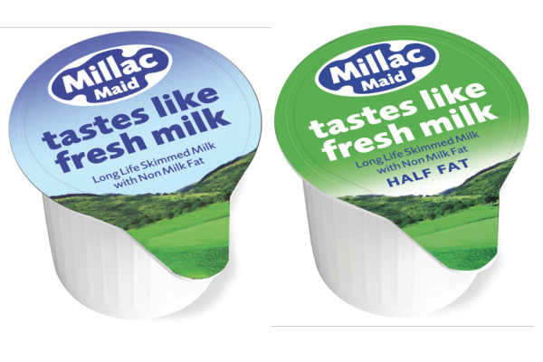 Millac Maid Milk Pots