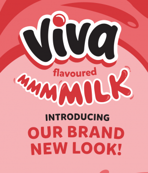 VIVA flavoured milk.